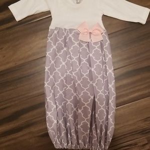 Infant gown, newborn size